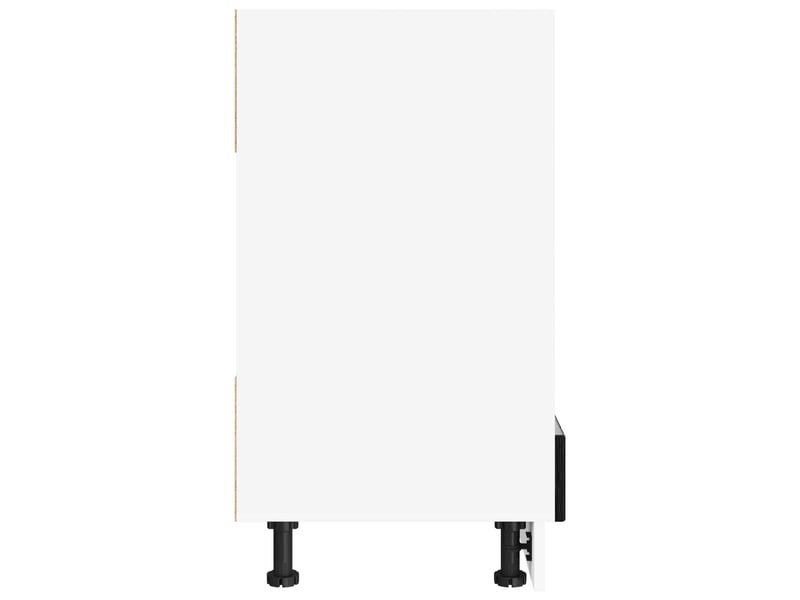  Armoire de cuisine, armoire de four lucca chêne noir 60x46x81,5cm  - Conforama E