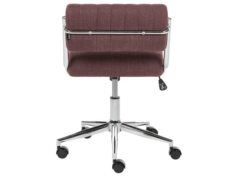  Chaise de bureau arloft rouge bordeaux  - Conforama E