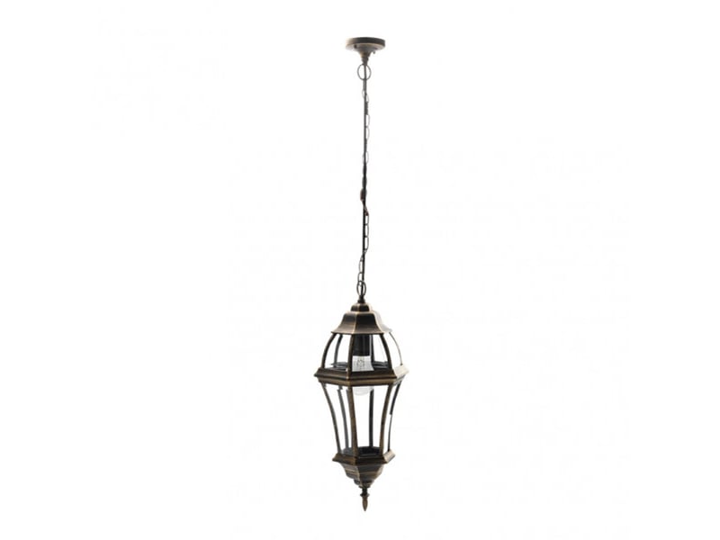 Suspension extérieure fabrilamp becrux e27 ip44 hauteur réglable noiror 149691016 - Conforama A