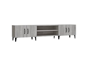 Meuble tv coloris gris 180 cm <strong></strong>  <strong></strong>