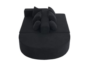 Canapé modulable, canapé de salon — style cloud, sans montage, en tissu chenille, sans cadre