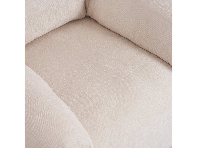  Fauteuil chenille moderne design canapé une place surdimensionné pour salon et chambre  - Conforama W