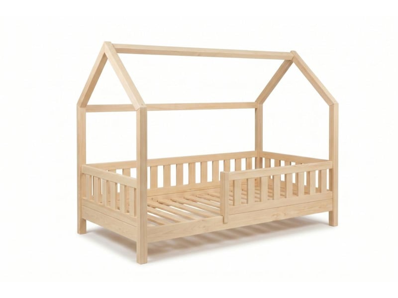  Yappytrygg - lit cabane 160x80 cm - naturel 4754010385928 - Conforama A