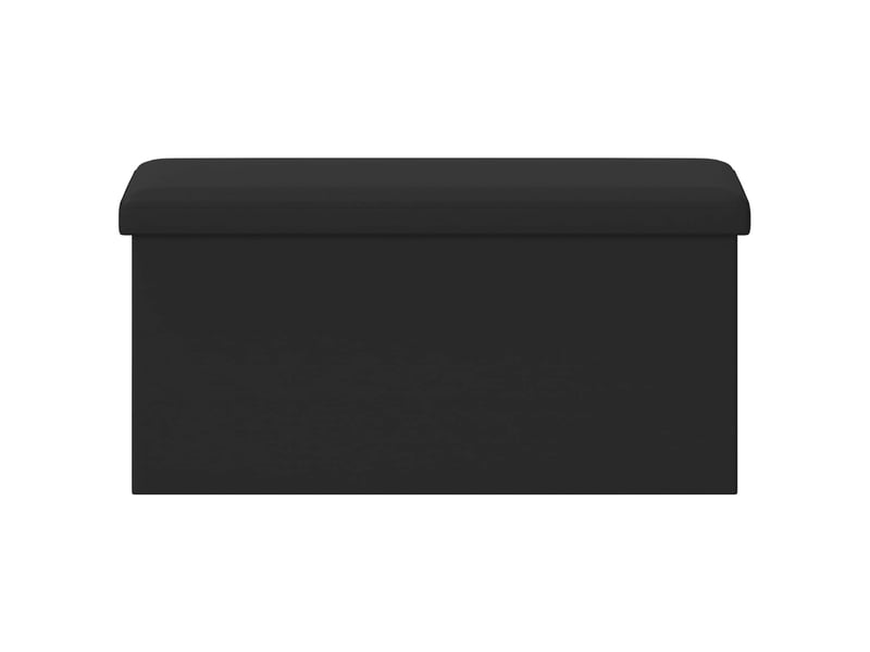  Banc chambre, banc de rangement pliable noir 180 kg 80 l 77x38x38 cm pvc  - Conforama C