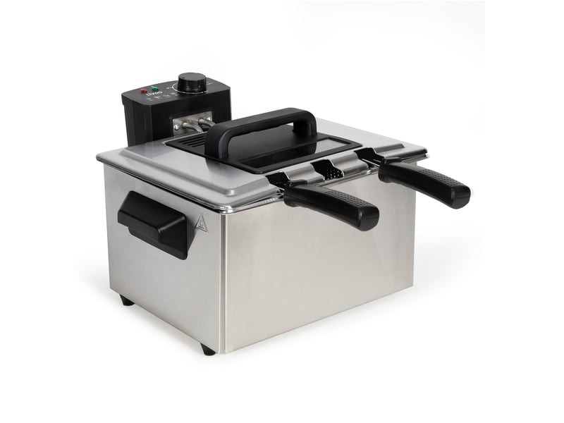  Livoo - friteuse 5l avec 3 paniers 2000w inox  doc373i - DOC373I - Conforama B