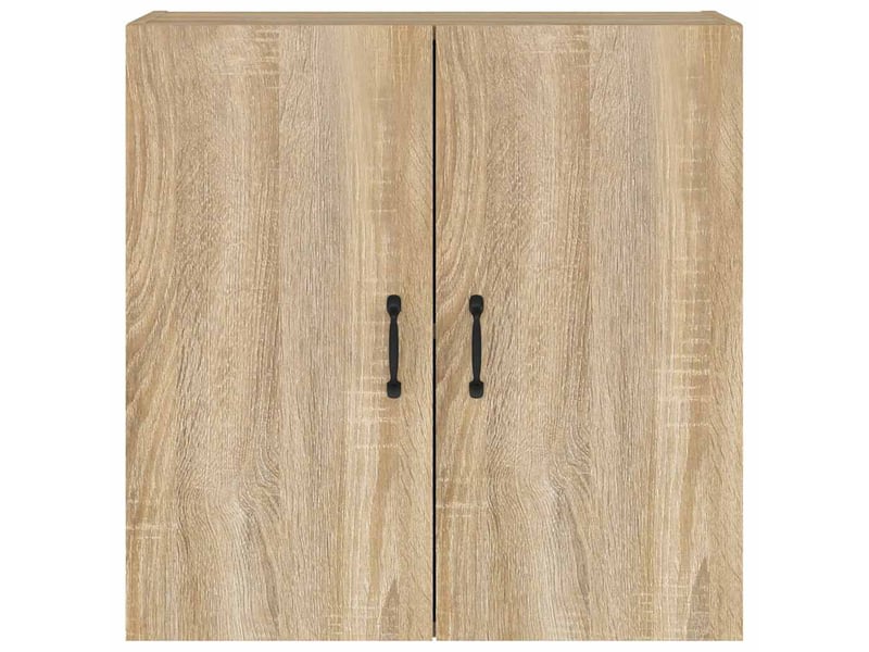  Armoire murale salon, meuble de rangement chêne sonoma 60x31x60cm bois d'ingénierie shl752  - Conforama E