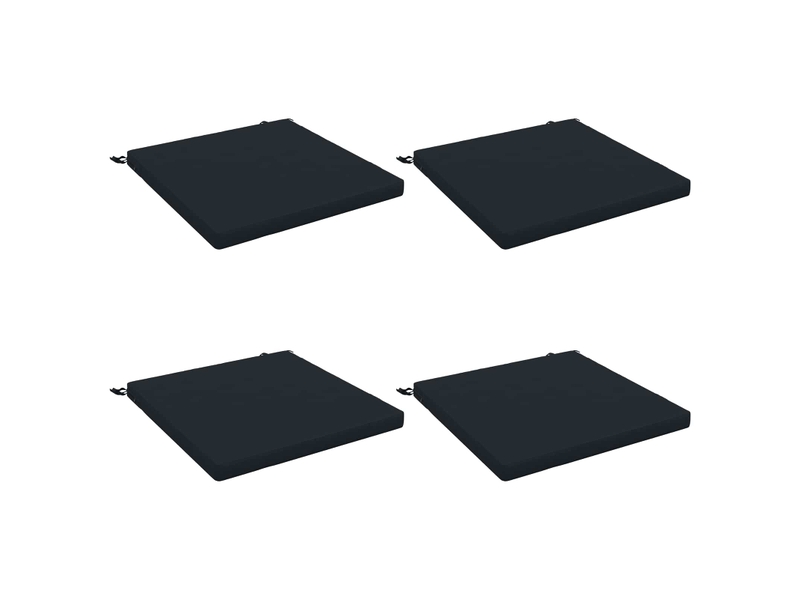  Lot de 4 coussins de siège, coussins d'assise soest 100 % polyester cf60263  - Conforama A
