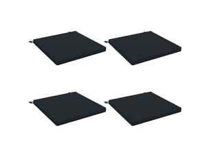 Lot de 4 coussins de siège, coussins d'assise soest 100 % polyester cf60263