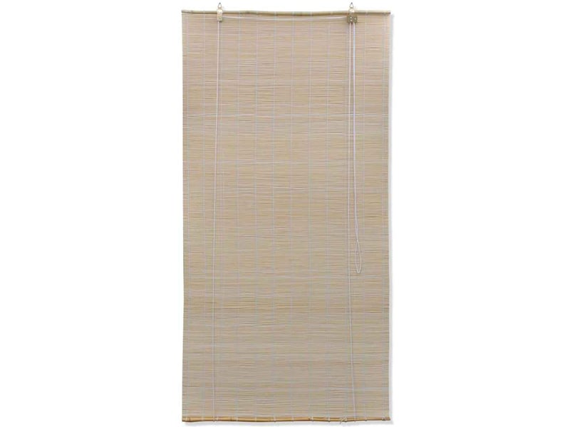  Lot de 4 stores enrouleur, stores à rouleau bambou naturel 120x160 cm cf48954  - Conforama C