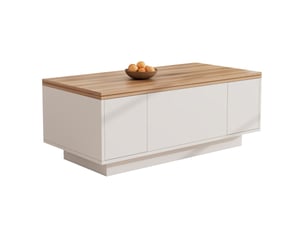 Table basse rectangulaire coloris bicolore <strong>HAUSS SPOLE</strong> <strong></strong> - 50 cmx100 cm