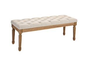 Pouf / repose pied ELVMI  beige