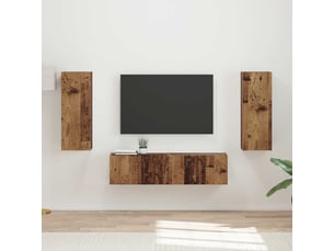 Meuble tv coloris marron 30 cm <strong></strong>  <strong></strong>