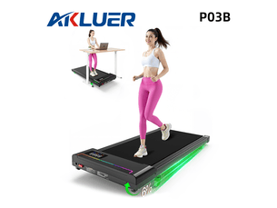 Akluer p03b tapis roulant entrée de gamme 1-6 kmh 88*38 cm ceinture de course équipement de fitness machine de marche à jogging exercice pour salle de sport bureau à domicile