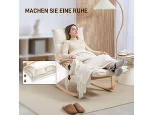 Fauteuil fixe  <strong></strong> Coton / Polyester beige