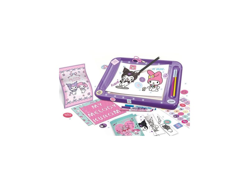  Table lumineuse dessin pour enfants 5+ my melody et kuromi kit de traçage LIS8008324119684 - Conforama B