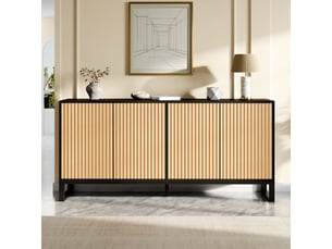 Buffet <strong></strong> <strong>OMNIGLINT TRADING LTD</strong> - 160 cm coloris noir