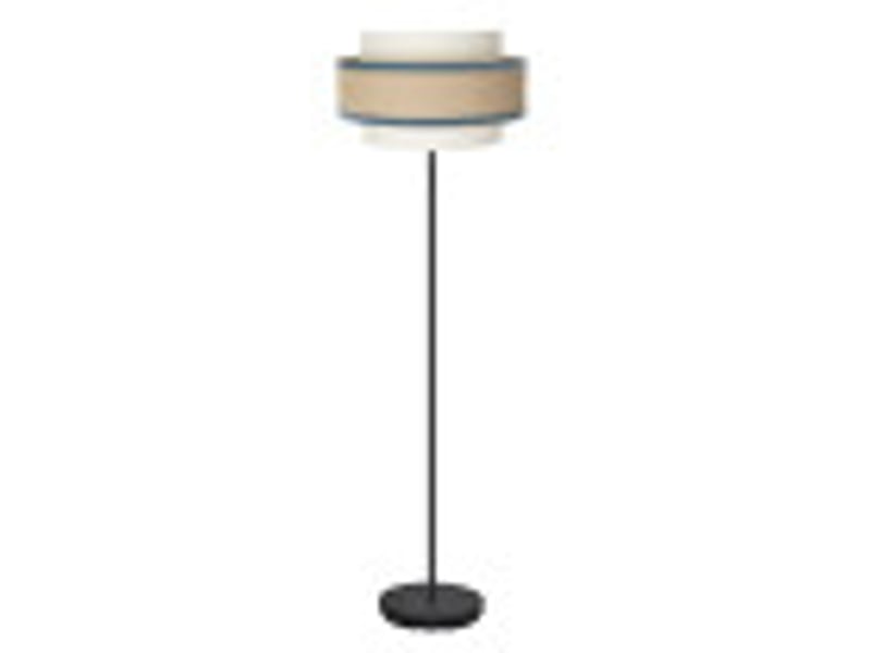  Fabrilamp cornalina lampadaire textile beige et bleu, 1 x e27, h 166 cm, ø 40 cm 246941008 - Conforama B