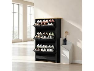 Meuble à chaussures 6 paire(s)  <strong>PANGIVO</strong>  <strong>T5828P549648</strong> coloris noir