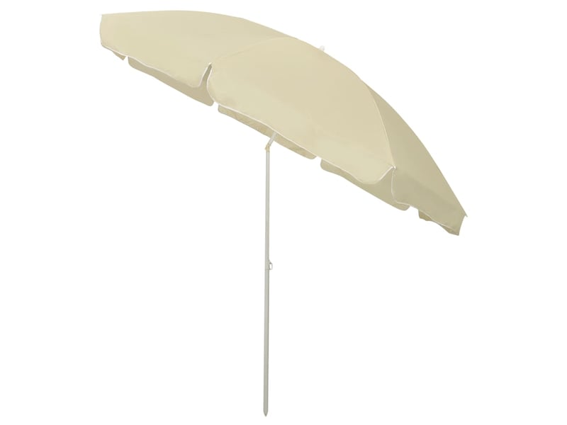  Parasol de plage jaune sable 300 cm 02_0008399  - Conforama C