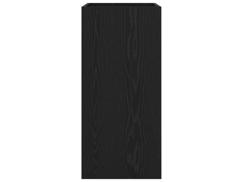  Meuble sous lavabo de salle de bain, commode chêne noir shl579  - Conforama E