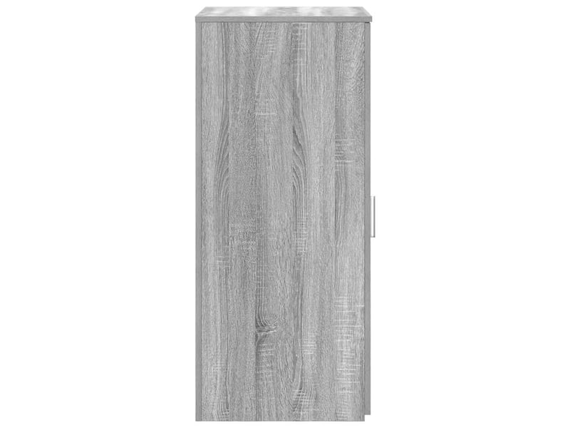  Armoire de rangement, rangement bureau sonoma gris 50x45x103,5 cm bois ingénierie  - Conforama E