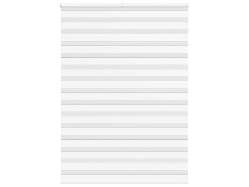  Store zèbre, store de fenêtre blanc 165x230 cm largeur du tissu 160,9cm polyester cf48394  - Conforama B