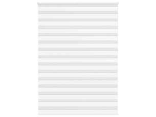Store zèbre, store de fenêtre blanc 165x230 cm largeur du tissu 160,9cm polyester cf48394