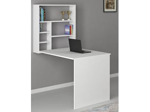 Bureau enfant HOMEESSIMO coloris blanc
