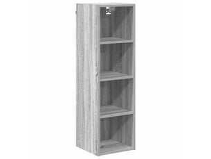 Meuble de rangement, armoire suspendue gris sonoma 30x29,5x100cm