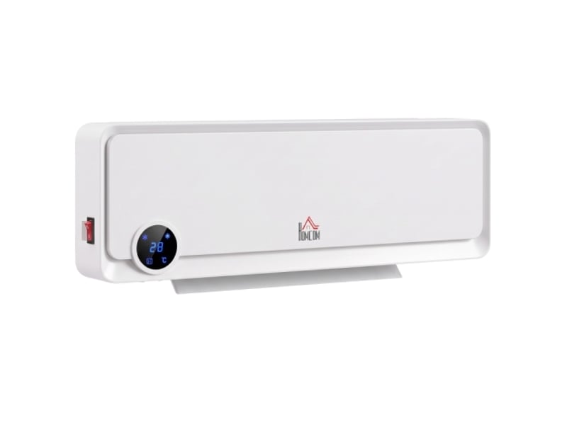  Chauffage soufflant mural 2000 w avec télécommande, 3 modes, écran led et minuterie 12 h  - Conforama A