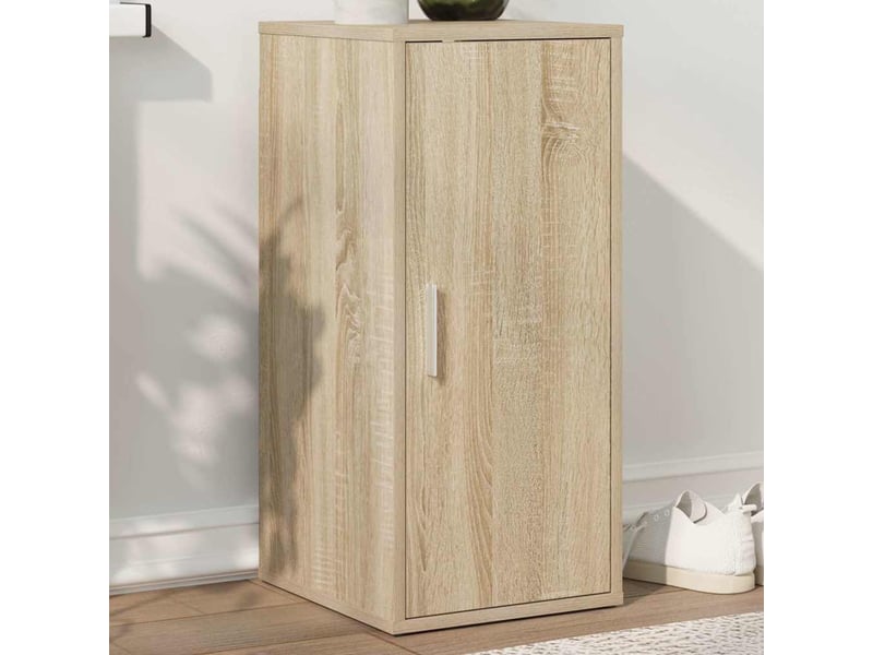  Meuble à chaussure, armoire à chaussures chêne sonoma 32x35x70 cm aggloméré  - Conforama C