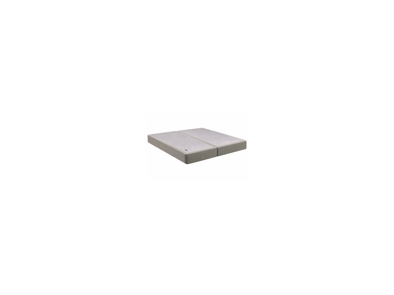  Sommier tapissier suite taup2 90x190 taupe avec suspension lattes massives 8202370 - Conforama A