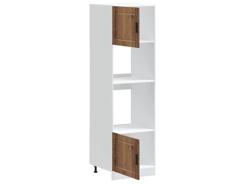Meuble de rangement, armoires de four porto vieux bois bois d'ingénierie - Conforama E