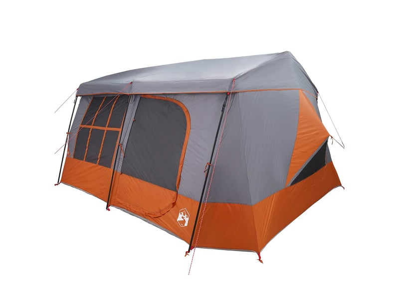 Tente de camping, tente familiale avec auvent imperméable 9 personne - Conforama C