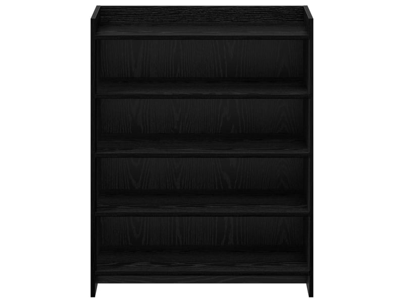 Meuble à chaussure, cabinet à chaussures avec stockage chêne noir 73,5x36x92 cm shl9051  - Conforama D