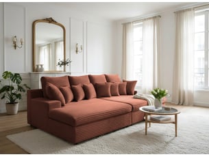 Canapé lazy tilia 52 brique