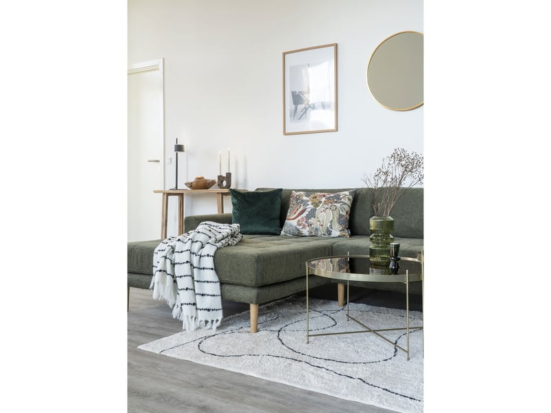  Tapis tampa house nordic en coton naturel 200x300 cm  - Conforama C
