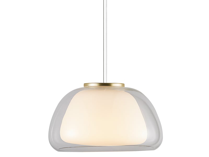 Suspension jelly  verrerie transparent, h.22.8 - ip20 - e27 nordlux intérieur 2010783001 - Conforama D