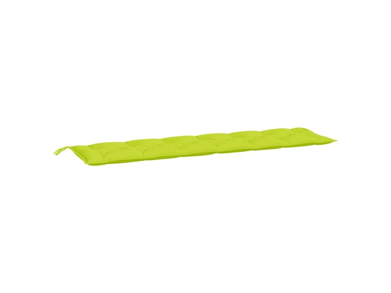  Lot de 2 coussins de banc de jardin, coussins d'assise vert vif tissu oxford cf58710  - Conforama D