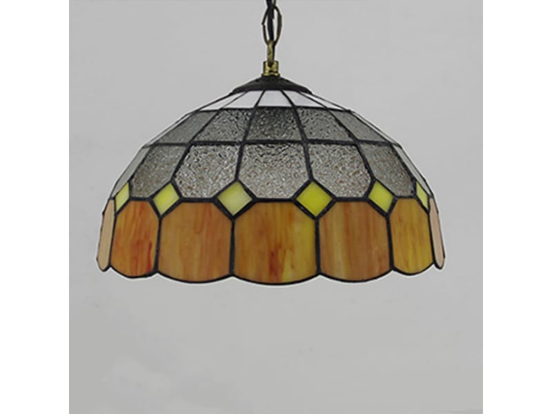  Suspension créative en bois massif et verre, style campagne – e27, source 9w blanc chaud incluse, pour salle à manger, bureau et chambre-style 5  - Conforama D
