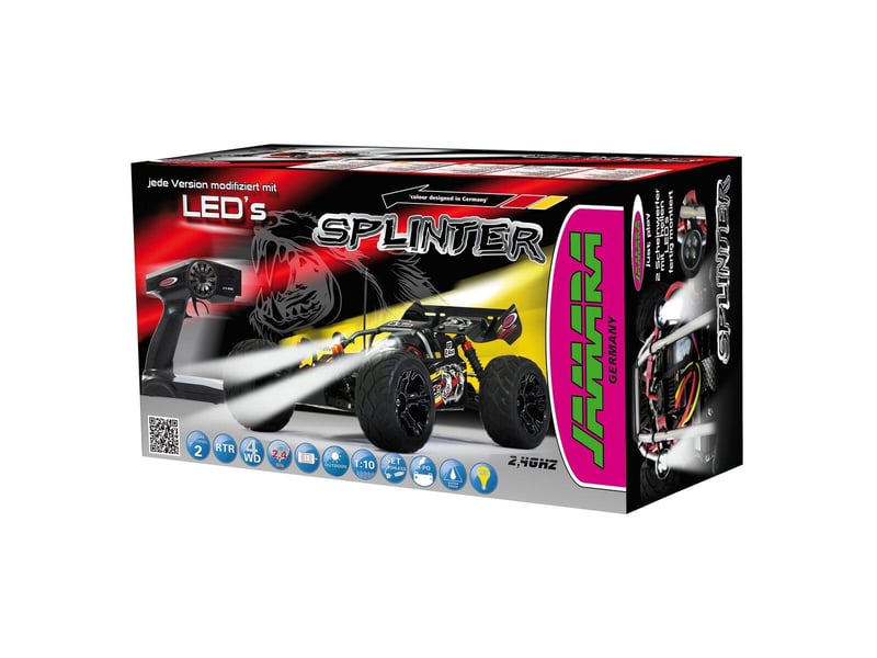  Splinter desertbuggy 4wd 1:10 lipo 2,4ghz avec led 53271 - Conforama B