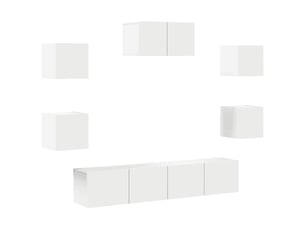 Meuble tv coloris blanc  <strong></strong>  <strong></strong>