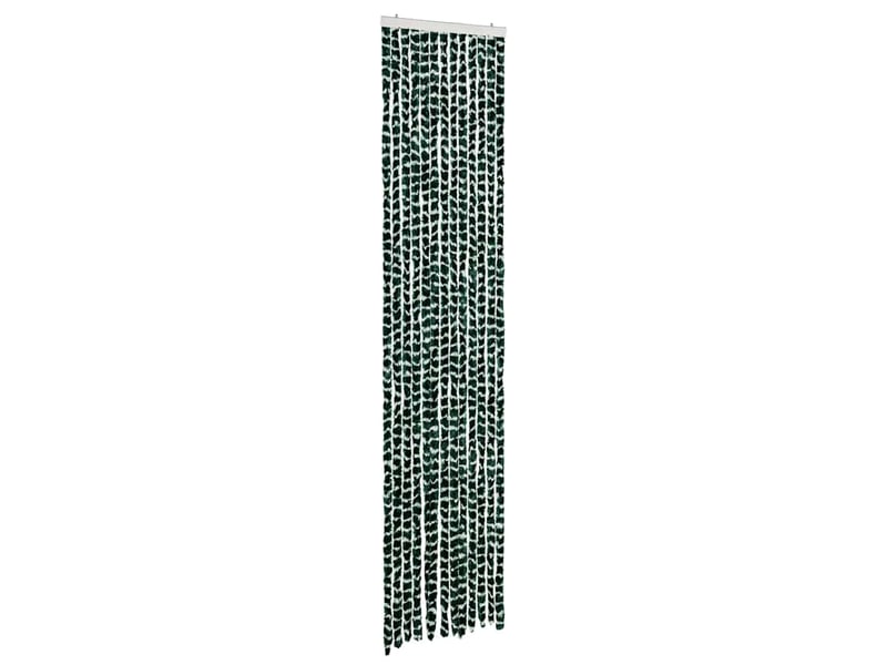  Rideau anti-mouches, moustiquaire vert et blanc 56x200 cm chenille cf43587  - Conforama A