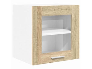 Meuble de rangement cuisine, armoire suspendue chêne sonoma 40x31x40cm