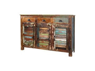 Buffet <strong>MEUBLORAMA</strong> <strong></strong> - 125 cm coloris multicolore