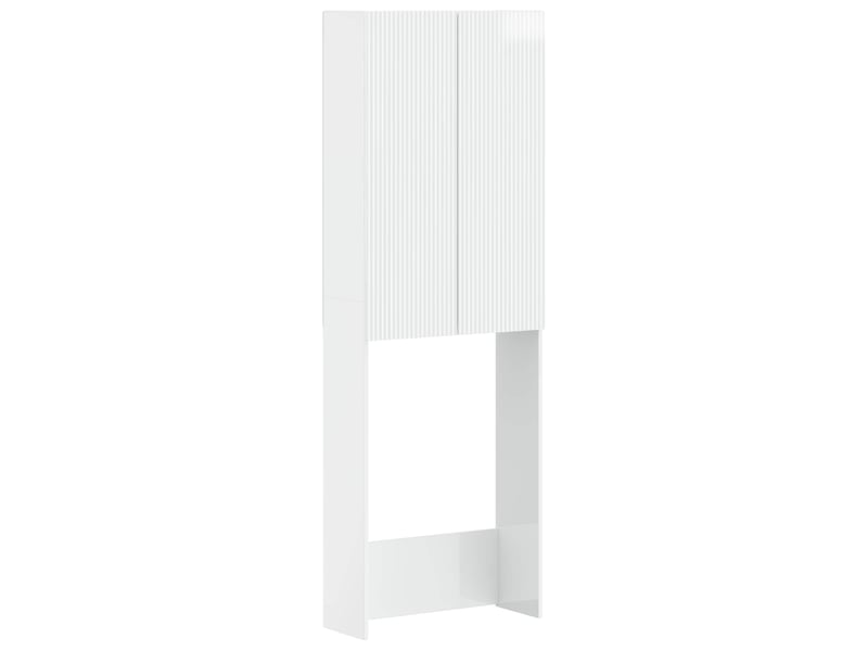 Armoire de toilette arnhem blanc brillant 66x25.5x190 cm  - Conforama A