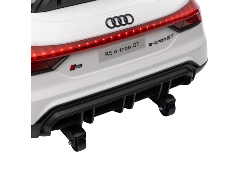  Voiture électrique enfant audi rs e-tron gt 103x58x41 cm avec télécommande blanche  - Conforama D