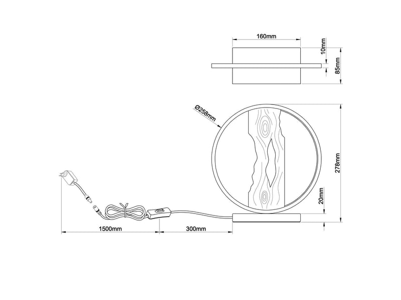 Lampe chaumont  - Conforama C