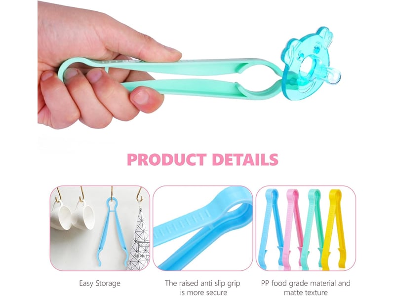  4 pièces pince à biberon pour bébé, multifonctionnelles la bouteille de bébé pinces, résistante à haute température, biberons, tasses, pain, glaçons No Commercial reference - Conforama C
