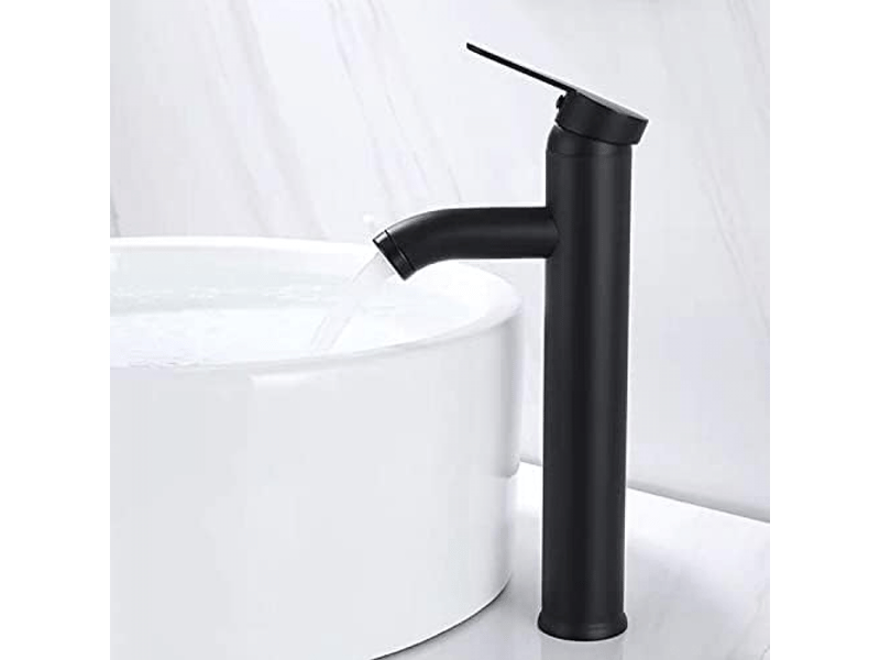  Robinet de salle de bain noir - haute qualité, résistant à l'usure, adapté pour un diamètre intérieur de 32 mm à 42 mm  - Conforama B